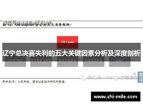 辽宁总决赛失利的五大关键因素分析及深度剖析