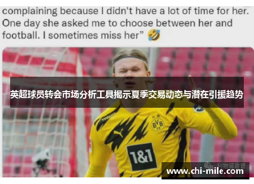 英超球员转会市场分析工具揭示夏季交易动态与潜在引援趋势